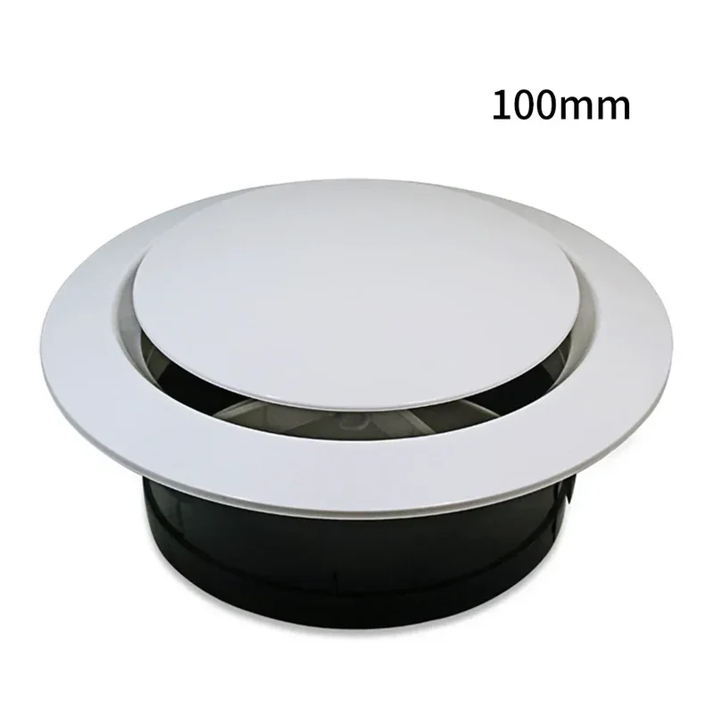Vent Cover Air Outlet Home Ventilation 100MM 150MM 200MM 75MM Air Conditioning Tube Ventilation Diffuser Circular Air Outlet