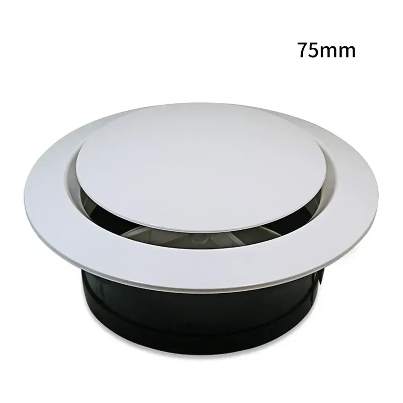 Vent Cover Air Outlet Home Ventilation 100MM 150MM 200MM 75MM Air Conditioning Tube Ventilation Diffuser Circular Air Outlet