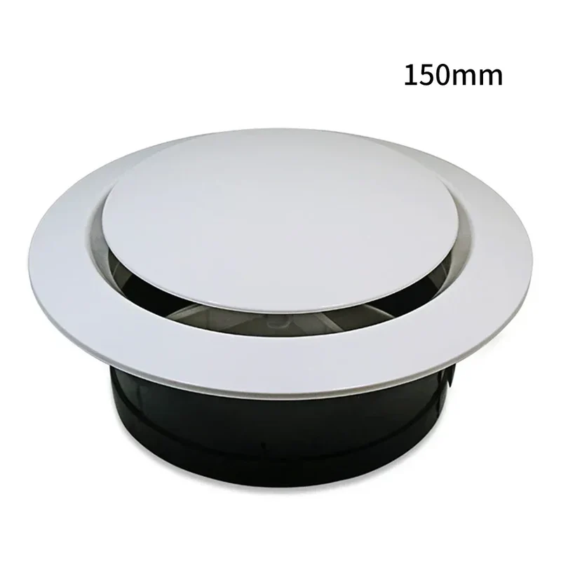 Vent Cover Air Outlet Home Ventilation 100MM 150MM 200MM 75MM Air Conditioning Tube Ventilation Diffuser Circular Air Outlet