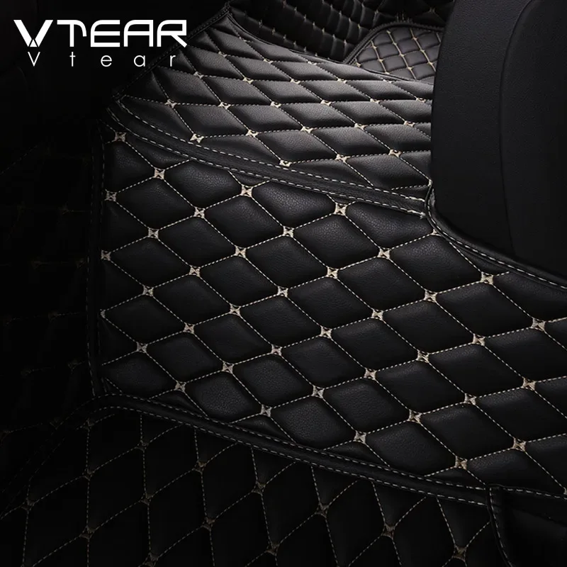 Vtear Car Floor Mat Interior Carpet Pu Foot Pad Mats Cover Decoration Car-styling Accessories Protection For Haval Jolion 2023
