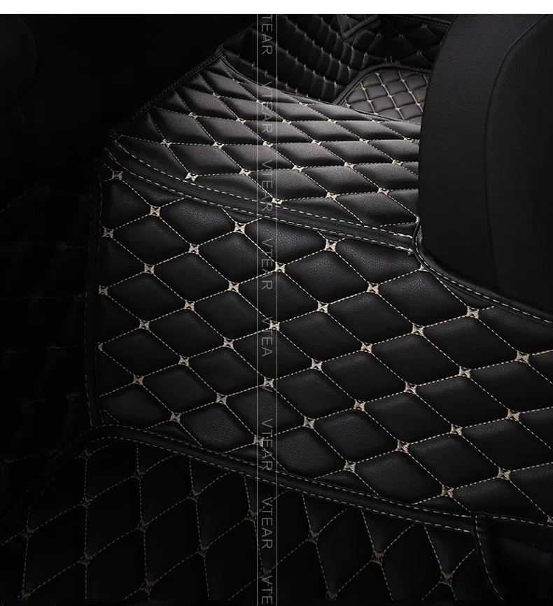 Vtear Car Floor Mat Interior Carpet Pu Foot Pad Mats Cover Decoration Car-styling Accessories Protection For Haval Jolion 2023