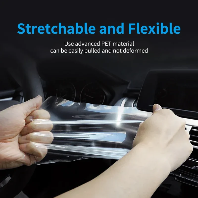Auto TPU Protective Films For Volkswagen VW Multivan 2016-2019 Dashboard Membrane Scratch Cluster Screen Panel Car Accessories