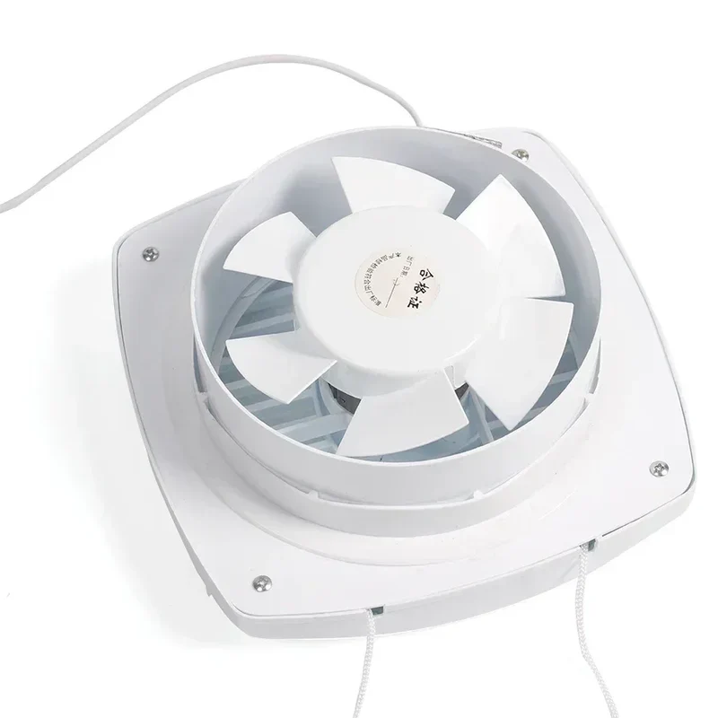 220V 4/6/7inch 110/150/180mm silence Ventilating Strong Exhaust Extractor Fan for Window Wall Bathroom Toilet Kitchen Mounted