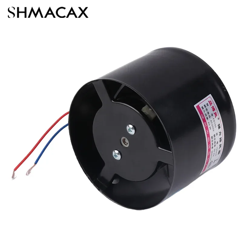 4 Inch Fan Air Ventilator For Home Kitchen Metal Pipe Ventilation Exhaust Fan Mini Extractor Bathroom Toilet Wall Fan Duct Fan