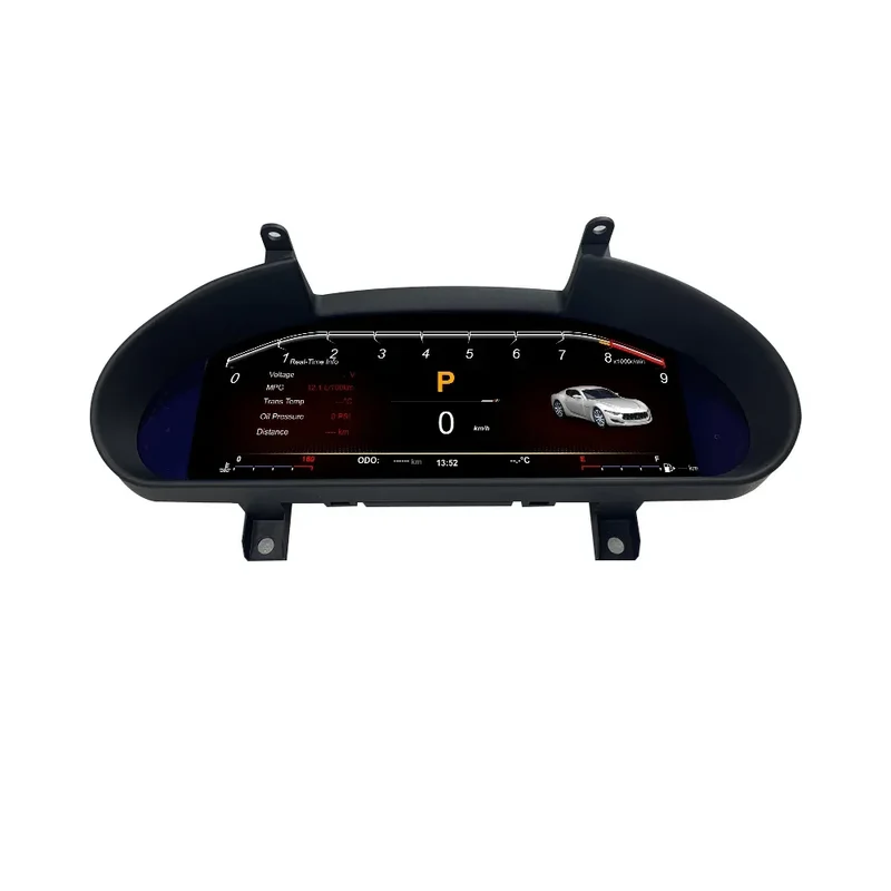 12.3 Inch Digital Cluster for Maserati GTGC 2007-2017 Full LCD Car Dashboard Instrument Panel Speed Meter LCD Multimedia Player