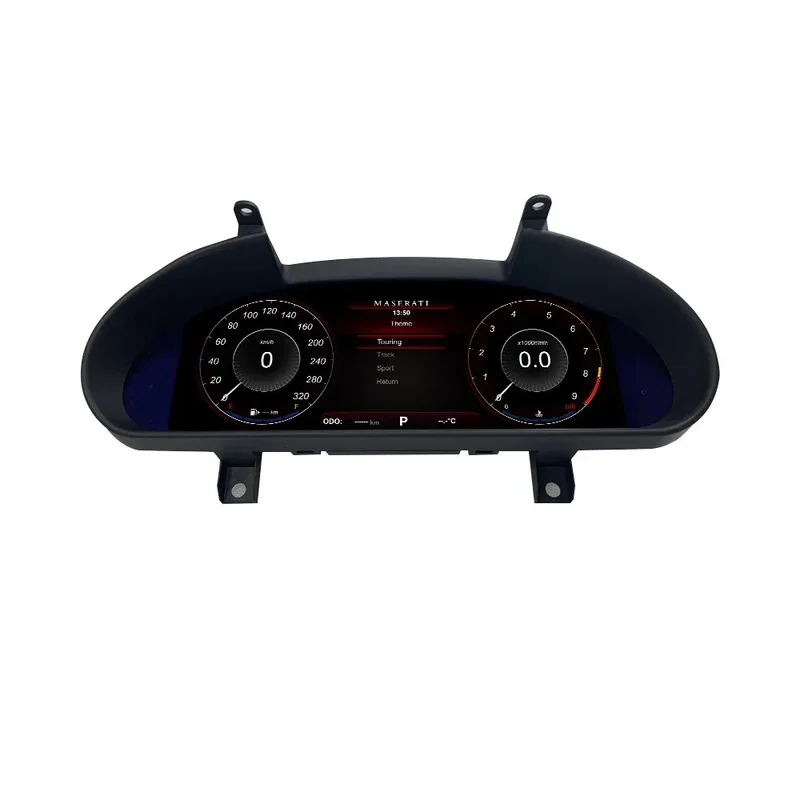 12.3 Inch Digital Cluster for Maserati GTGC 2007-2017 Full LCD Car Dashboard Instrument Panel Speed Meter LCD Multimedia Player