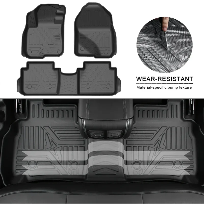 TPE Car Floor Mats for Honda CR-V 2017 -2019 2020 2021 2022 Waterproof Protective Rubber Car Pad Liner Auto Interior Accessories