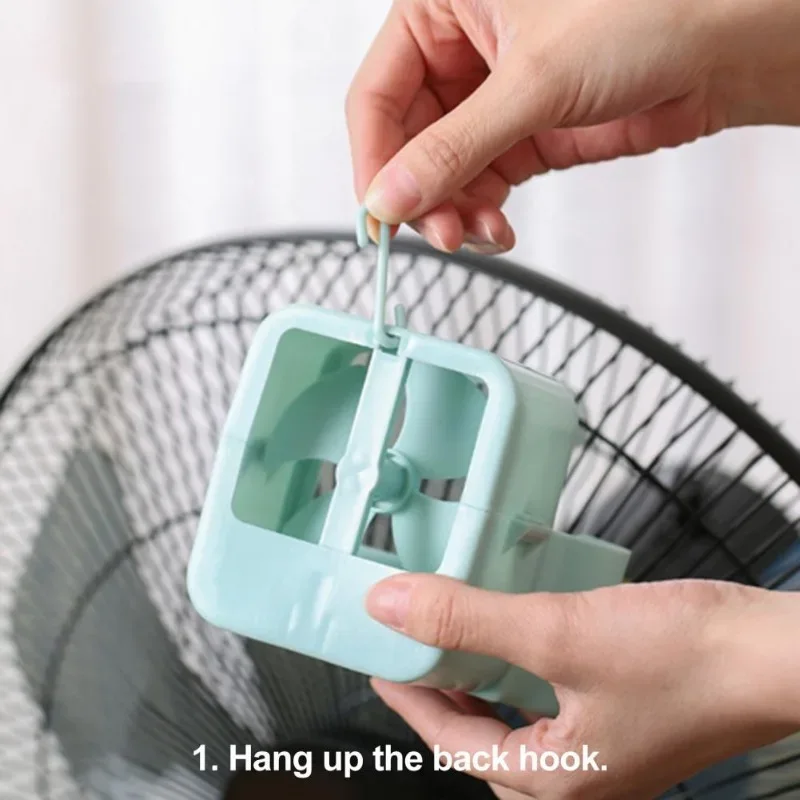 Ventilateur Hanging Add Ice Cup Summer Plastic Mini Fan Portable Fan Cooling Tool DIY Water Tower Cooling Product Home Accessory
