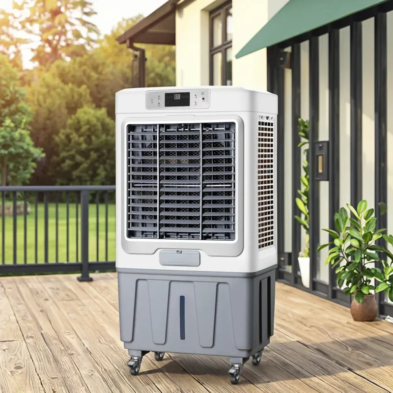 China Manufacturer Eco-Friendly Evaporative Cooling With Humidity Control Enhanced Air Circulation Cooler Evaporated Air Cooler
