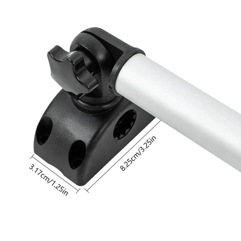 Marine Boat Kayak Red Durable Outrigger/Stabilizer System PVC and Aluminum for Most Kayaks and Canoes