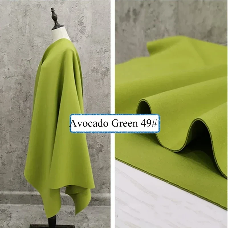 Stretch Spandex Knit Space Cotton Fabric Air Layer for Baseball Jacket Skirt Sewing DIY Face Mask Per Half Meter