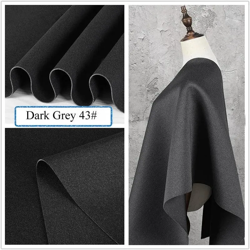 Stretch Spandex Knit Space Cotton Fabric Air Layer for Baseball Jacket Skirt Sewing DIY Face Mask Per Half Meter
