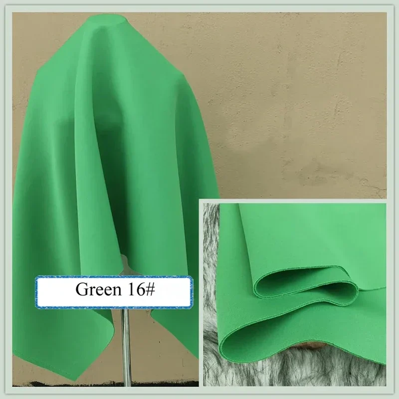 Stretch Spandex Knit Space Cotton Fabric Air Layer for Baseball Jacket Skirt Sewing DIY Face Mask Per Half Meter