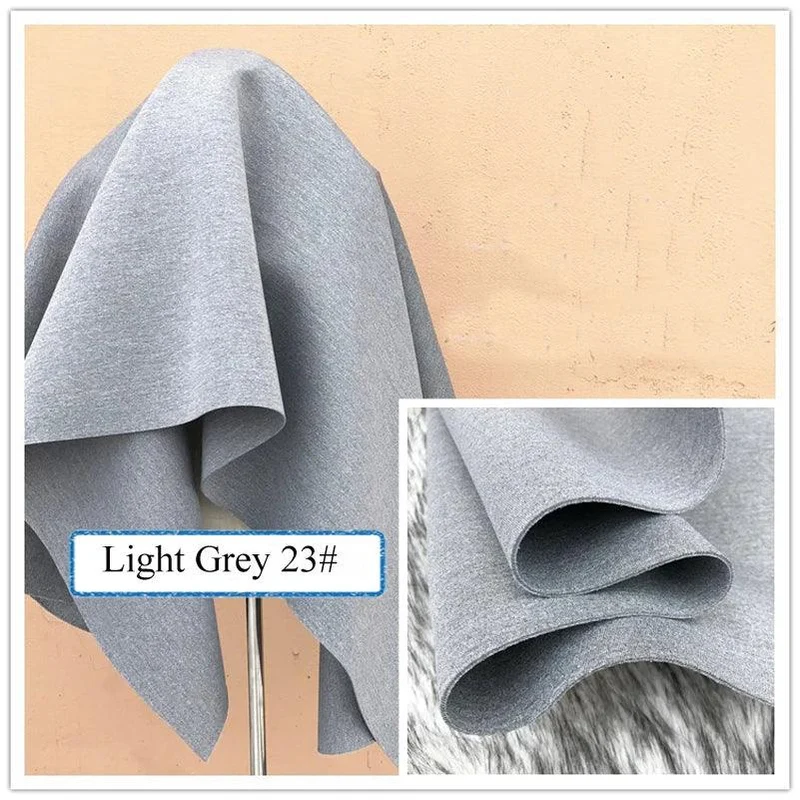 Stretch Spandex Knit Space Cotton Fabric Air Layer for Baseball Jacket Skirt Sewing DIY Face Mask Per Half Meter