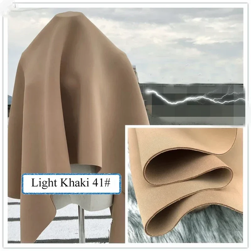 Stretch Spandex Knit Space Cotton Fabric Air Layer for Baseball Jacket Skirt Sewing DIY Face Mask Per Half Meter