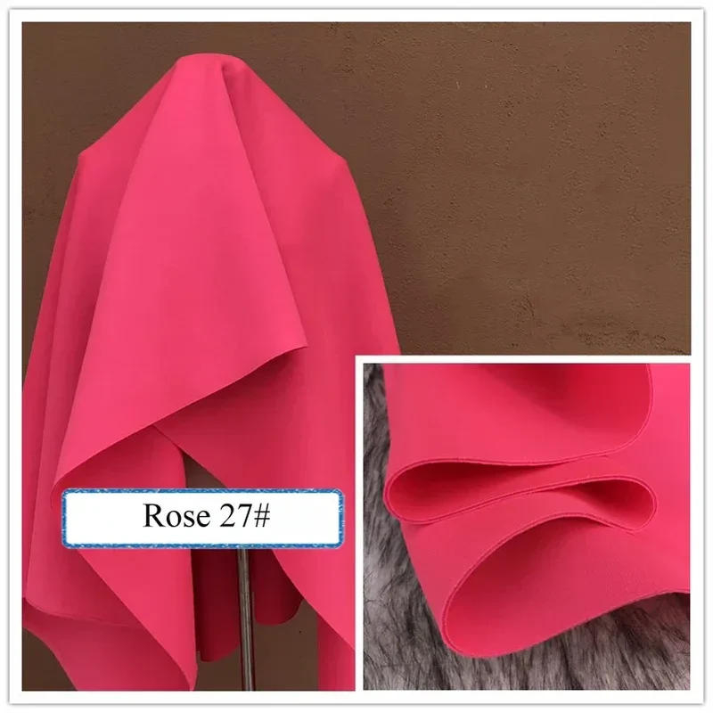 Stretch Spandex Knit Space Cotton Fabric Air Layer for Baseball Jacket Skirt Sewing DIY Face Mask Per Half Meter