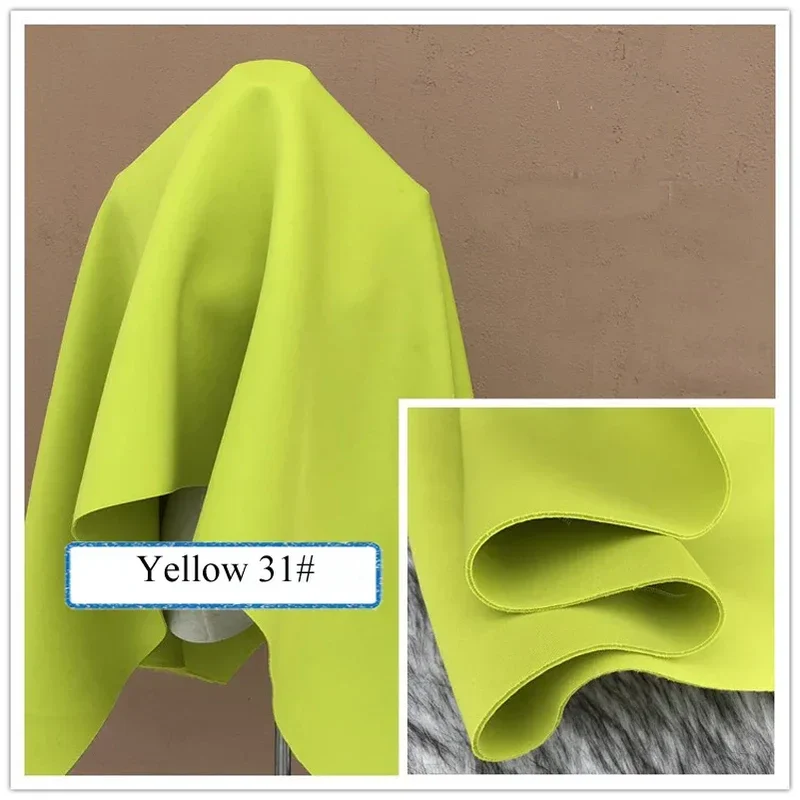 Stretch Spandex Knit Space Cotton Fabric Air Layer for Baseball Jacket Skirt Sewing DIY Face Mask Per Half Meter