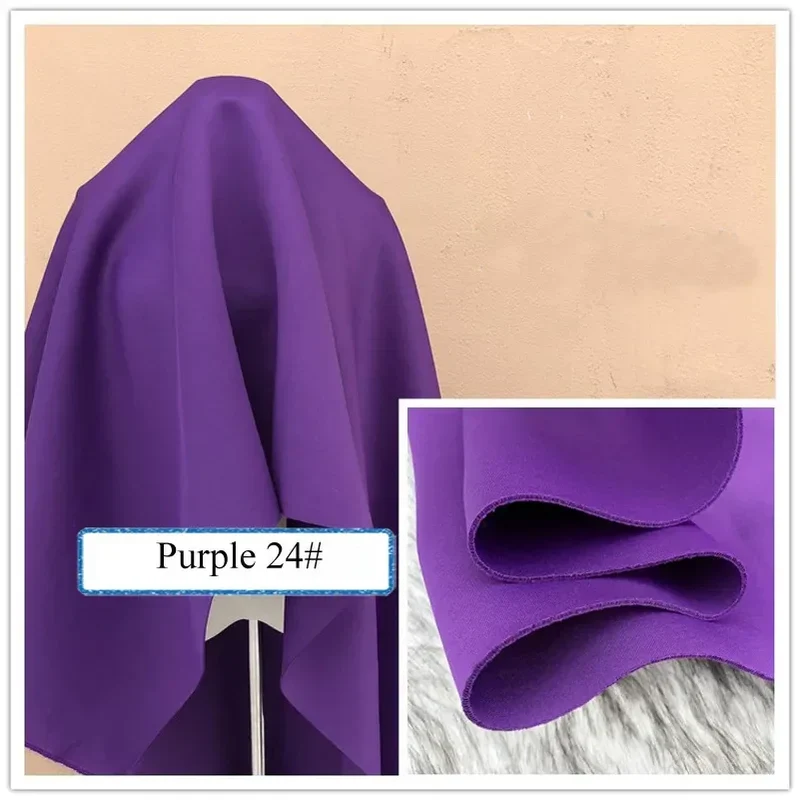 Stretch Spandex Knit Space Cotton Fabric Air Layer for Baseball Jacket Skirt Sewing DIY Face Mask Per Half Meter