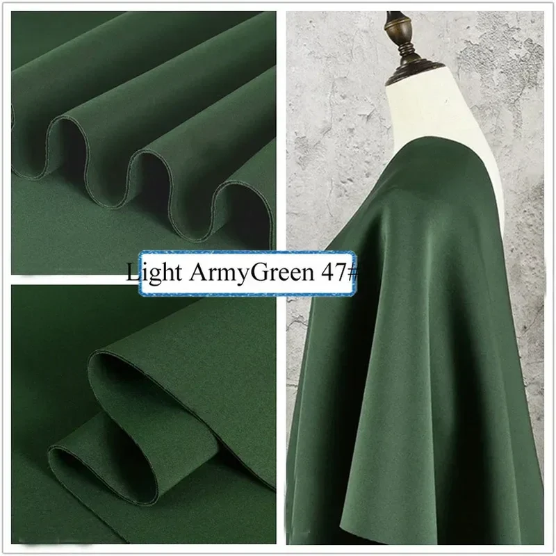 Stretch Spandex Knit Space Cotton Fabric Air Layer for Baseball Jacket Skirt Sewing DIY Face Mask Per Half Meter