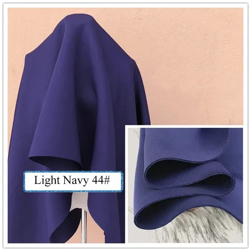 Stretch Spandex Knit Space Cotton Fabric Air Layer for Baseball Jacket Skirt Sewing DIY Face Mask Per Half Meter
