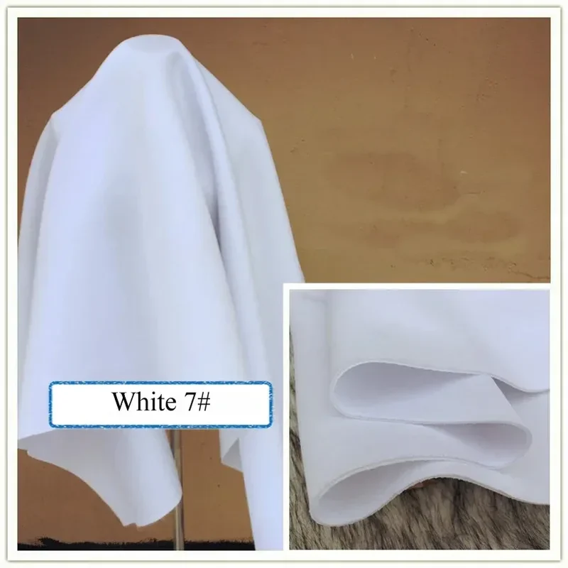 Stretch Spandex Knit Space Cotton Fabric Air Layer for Baseball Jacket Skirt Sewing DIY Face Mask Per Half Meter