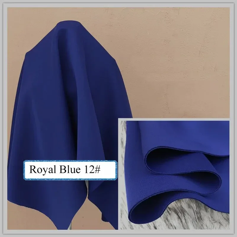 Stretch Spandex Knit Space Cotton Fabric Air Layer for Baseball Jacket Skirt Sewing DIY Face Mask Per Half Meter