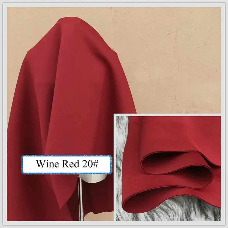 Stretch Spandex Knit Space Cotton Fabric Air Layer for Baseball Jacket Skirt Sewing DIY Face Mask Per Half Meter
