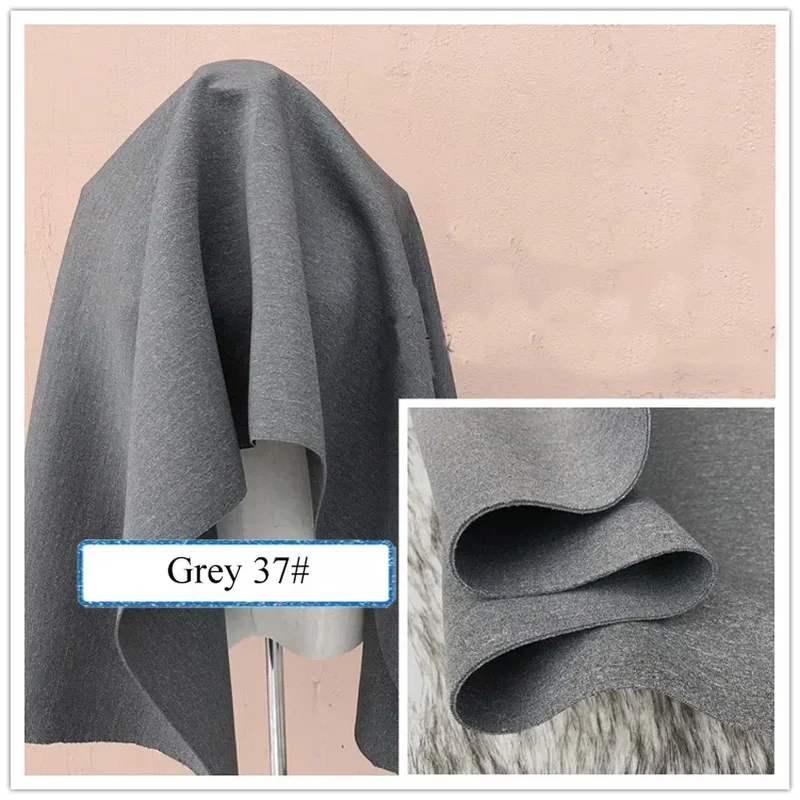 Stretch Spandex Knit Space Cotton Fabric Air Layer for Baseball Jacket Skirt Sewing DIY Face Mask Per Half Meter