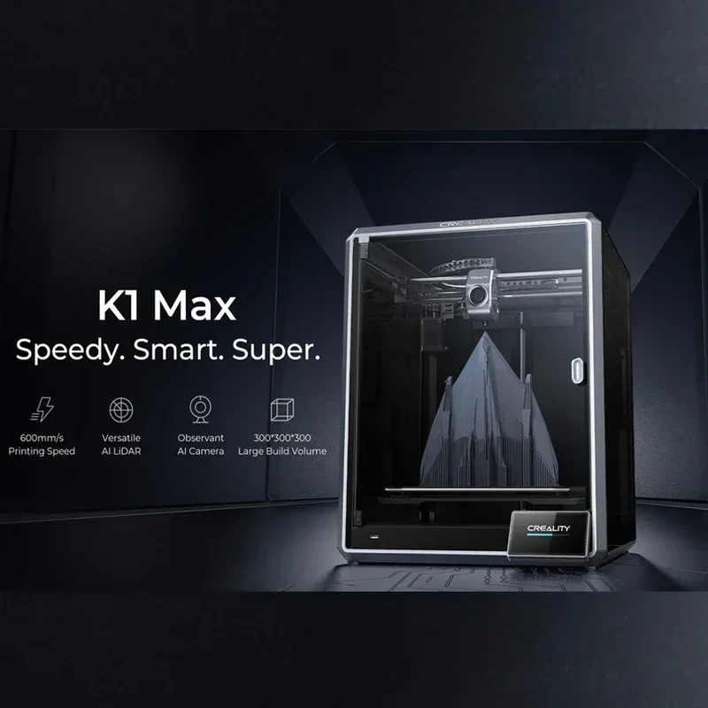 CREALITY 3D Printer K1SE/ K1C / K1MAX 3D Printer 600MM /S Dual-gear Direct Drive Extruder K1 MAX Printer