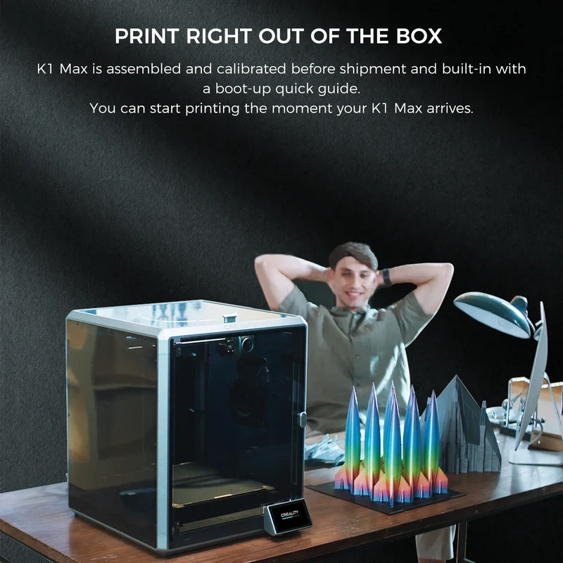 CREALITY 3D Printer K1SE/ K1C / K1MAX 3D Printer 600MM /S Dual-gear Direct Drive Extruder K1 MAX Printer