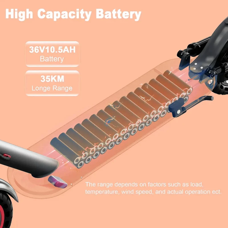 ATSANT Adult Electric Scooter 31/35km/h 500W/1000W 35KM/50KM Long Range 8.5/10Inch Tyre 10.5/14.5Ah Large Battery Kick Scooter