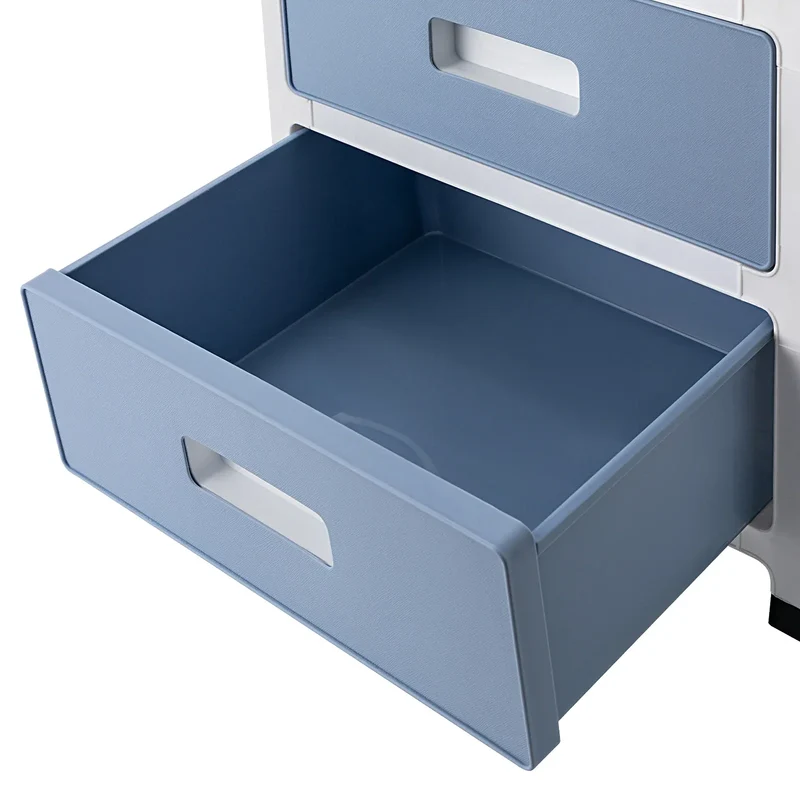 6 Tier Drawer Cabinet Plastic Drawer Tower Drawer Desktop Organizer For Kitchen Bathroom Living Room Bedroom Office 35*26*83.5cm