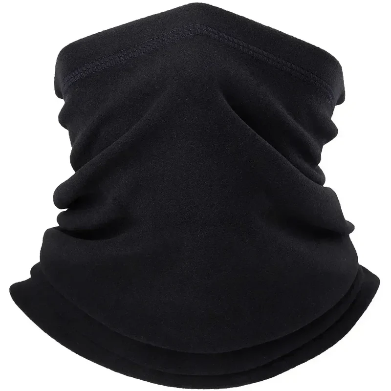 Winter Fleece Thermal Neck Warmer Gaiter Bandana Face Mask Ear Cover Tube Scarf Skiing Snowboard Neckerchief Headband Women Men