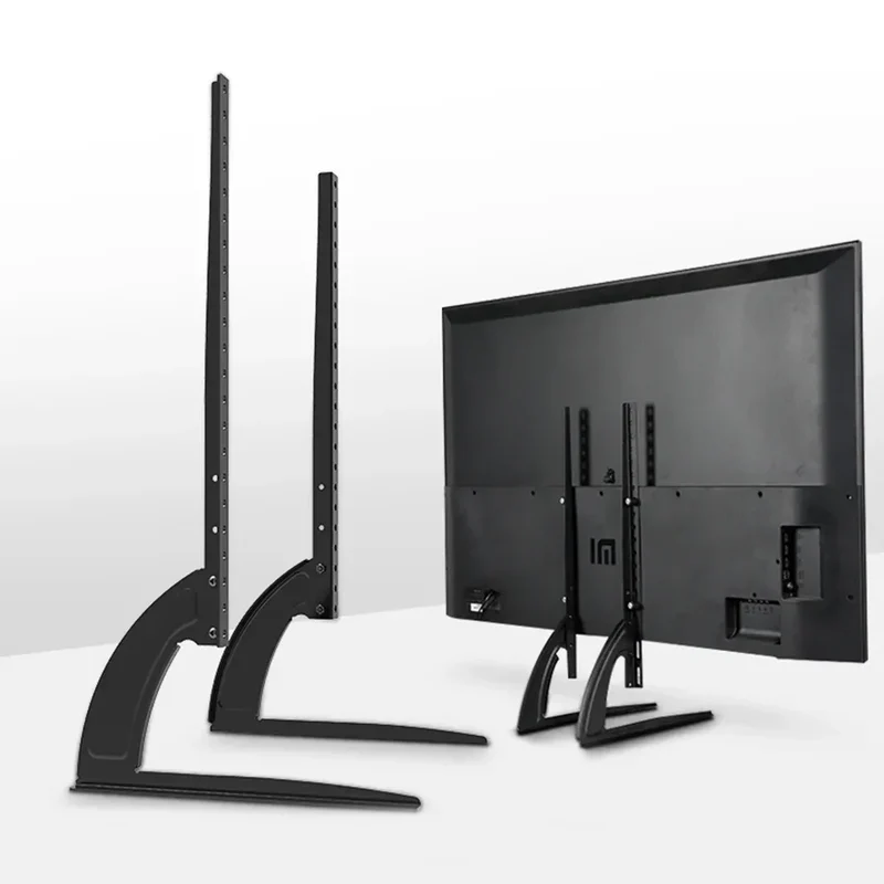 TV Bracket For 14-32 inch For 32-75inch TV Universal Fixed TV Stand Holder Universal Table Top TV Stand Pedestal TV Stand Legs