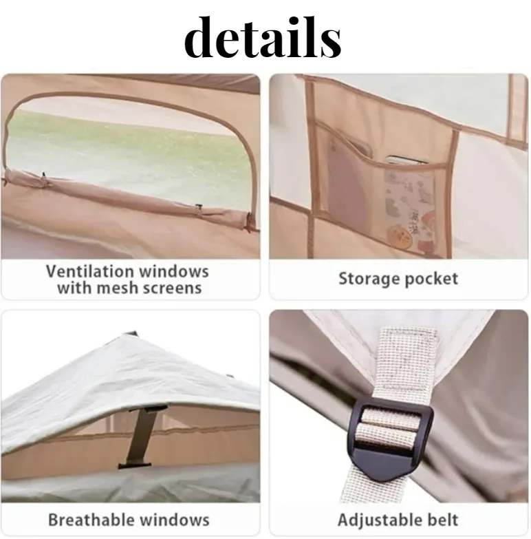 Cotton Air Tent for Outdoor Camping Inflatable Camping Tent