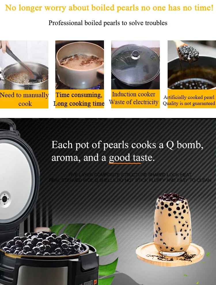 Hot Sale Electric Multicooker Rice Cooker Price Automatic Can Cook Pearl Pot Cooking 16L