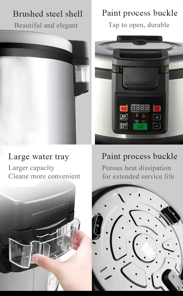 Hot Sale Electric Multicooker Rice Cooker Price Automatic Can Cook Pearl Pot Cooking 16L