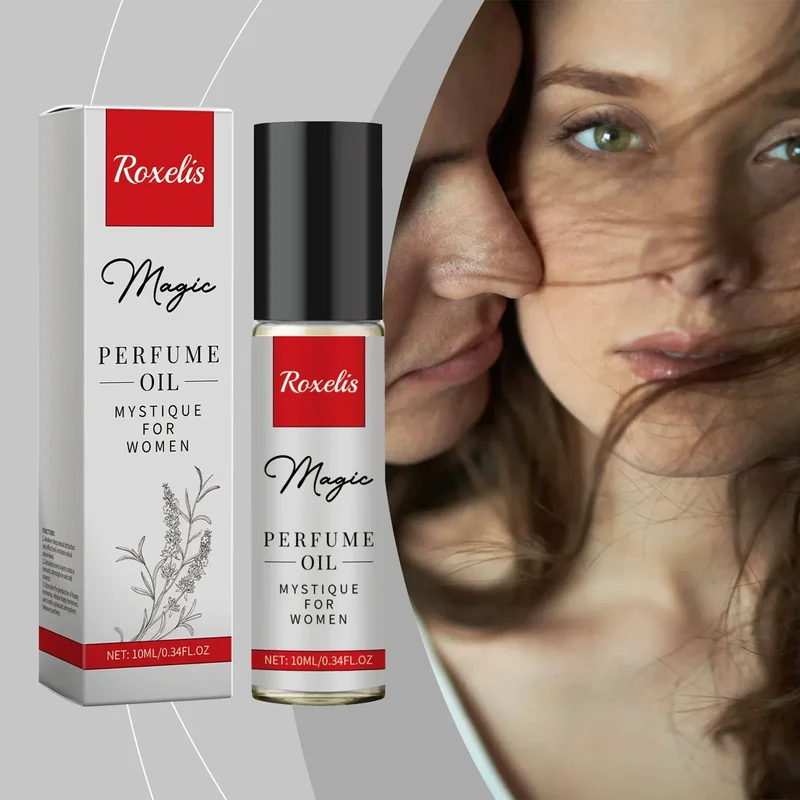 Roxelis Charm Cologne Lasting Romantic Pheromone Perfume Oil in Portable Vial Pure Fragrance