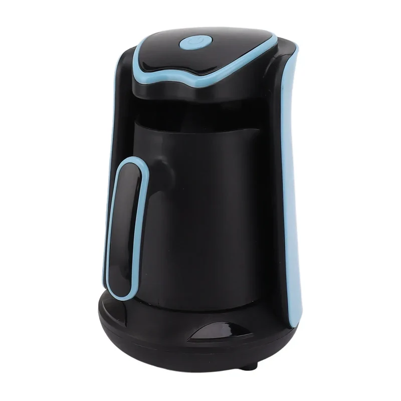 500ml Coffee Pot Stainless Steel Electric Thermal Coffee Maker for Office Blue