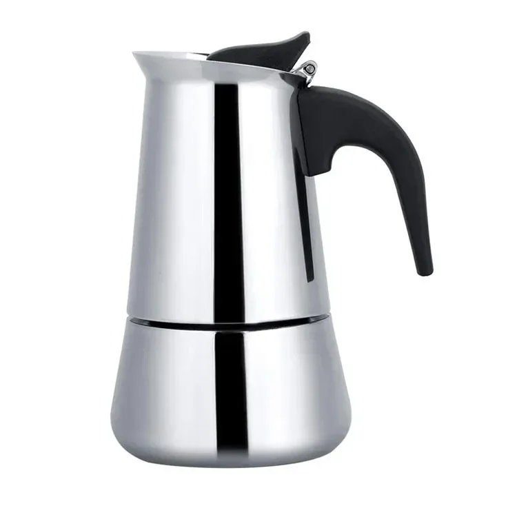 Stainless Steel Moka Pot Espresso Percolator Coffee Pots Electric Italian Turkish Portable Camping Moka Pots