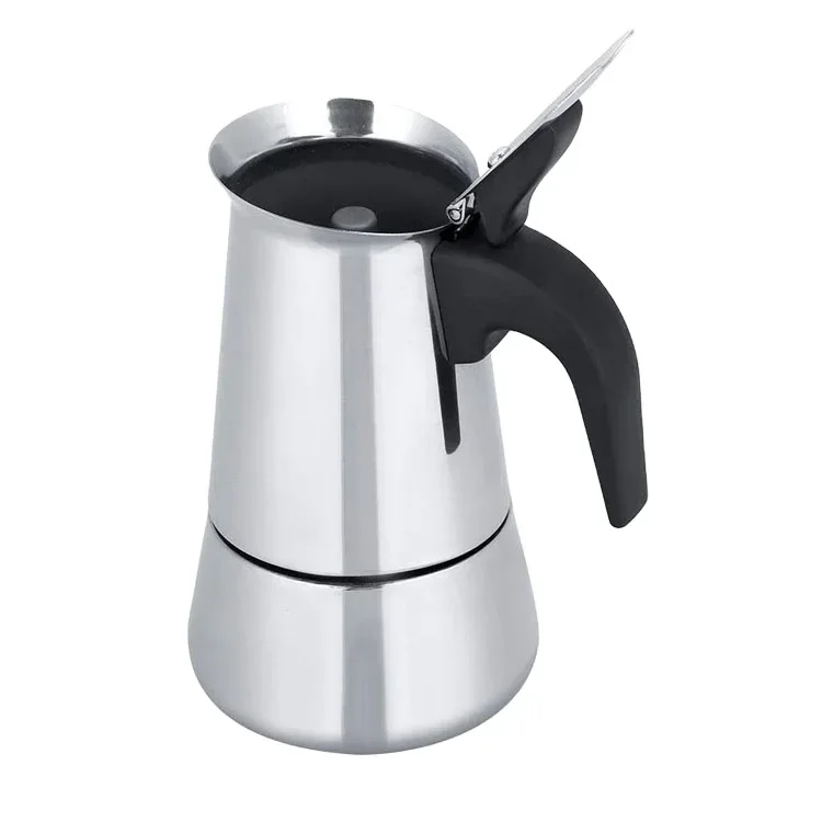 Stainless Steel Moka Pot Espresso Percolator Coffee Pots Electric Italian Turkish Portable Camping Moka Pots