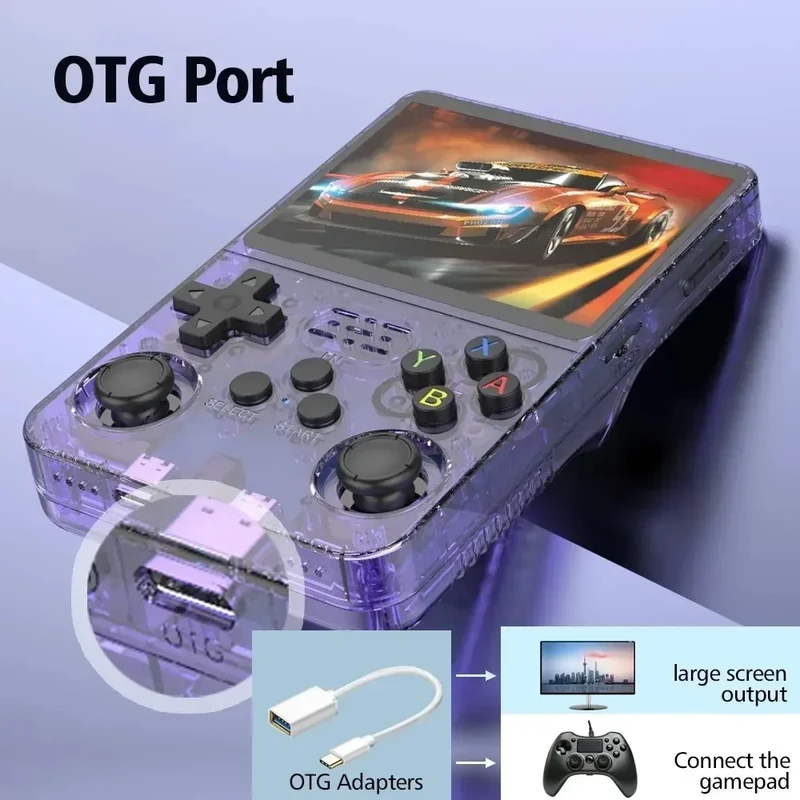 ARKOS R36S Retro Handheld Video Game Console Linux System 3.5 Inch IPS Screen Portable Pocket Video Player