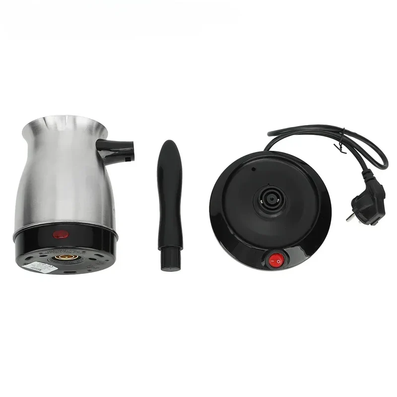 Electric Coffee Pot 1PC0.6L Stainless Steel Plug-in Household Office Milk Brewing Hand Brewing Coffee Pot