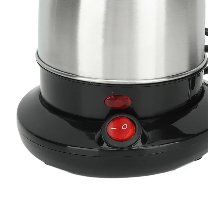 Electric Coffee Pot 1PC0.6L Stainless Steel Plug-in Household Office Milk Brewing Hand Brewing Coffee Pot