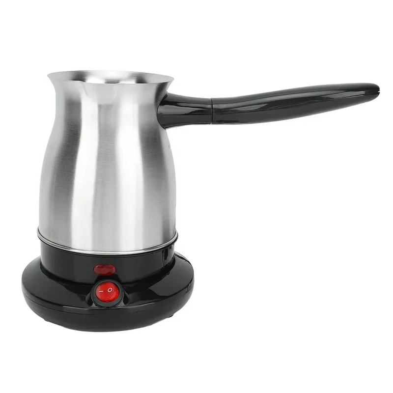 Electric Coffee Pot 1PC0.6L Stainless Steel Plug-in Household Office Milk Brewing Hand Brewing Coffee Pot