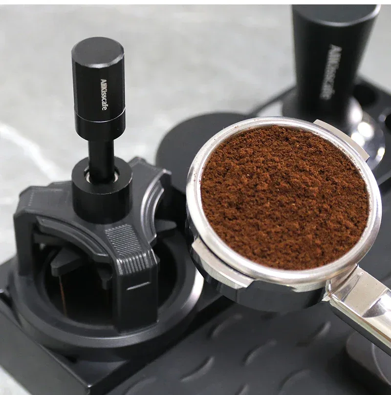 ALIKISSCAFE WDT Tools Rotary 51mm 54mm 58mm Espresso Stirrer Needle Distributor Magnetic Coffee Maker Accessories Barista Tools