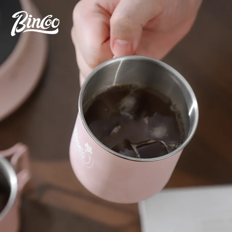 BINCOO Dual Valve Moka Pot Square Coffee Pot Espresso Pot Coffee Extraction Maker Set Electric Stove 220v Italian Home Barista