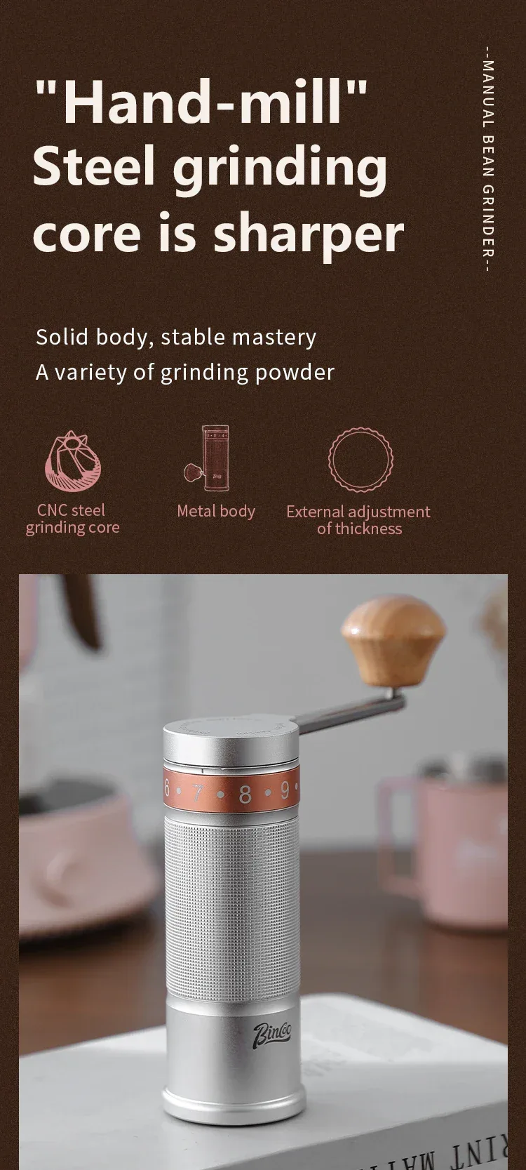 BINCOO Dual Valve Moka Pot Square Coffee Pot Espresso Pot Coffee Extraction Maker Set Electric Stove 220v Italian Home Barista