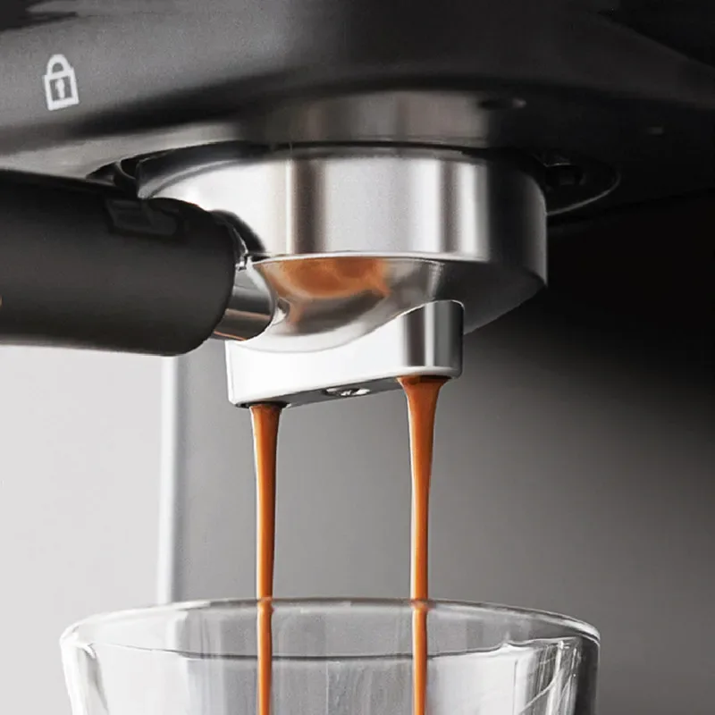 Small Semi-Automatic Espresso Coffee Maker For Home Use, High-Pressure Steam Whipped Milk And Brewed Coffee Pot Espresso Maker