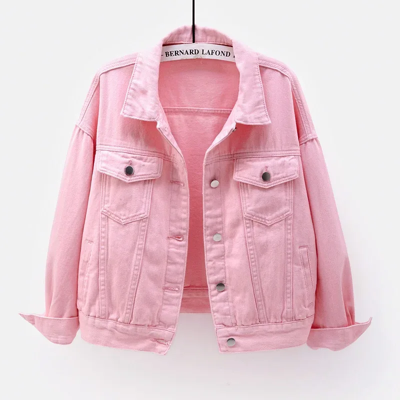 TTT-9539-T-Chaqueta Mujer Veste Femme New colorful plus-size Women Plus Size Jean Jacket Ladies Denim Coats Women Jackets